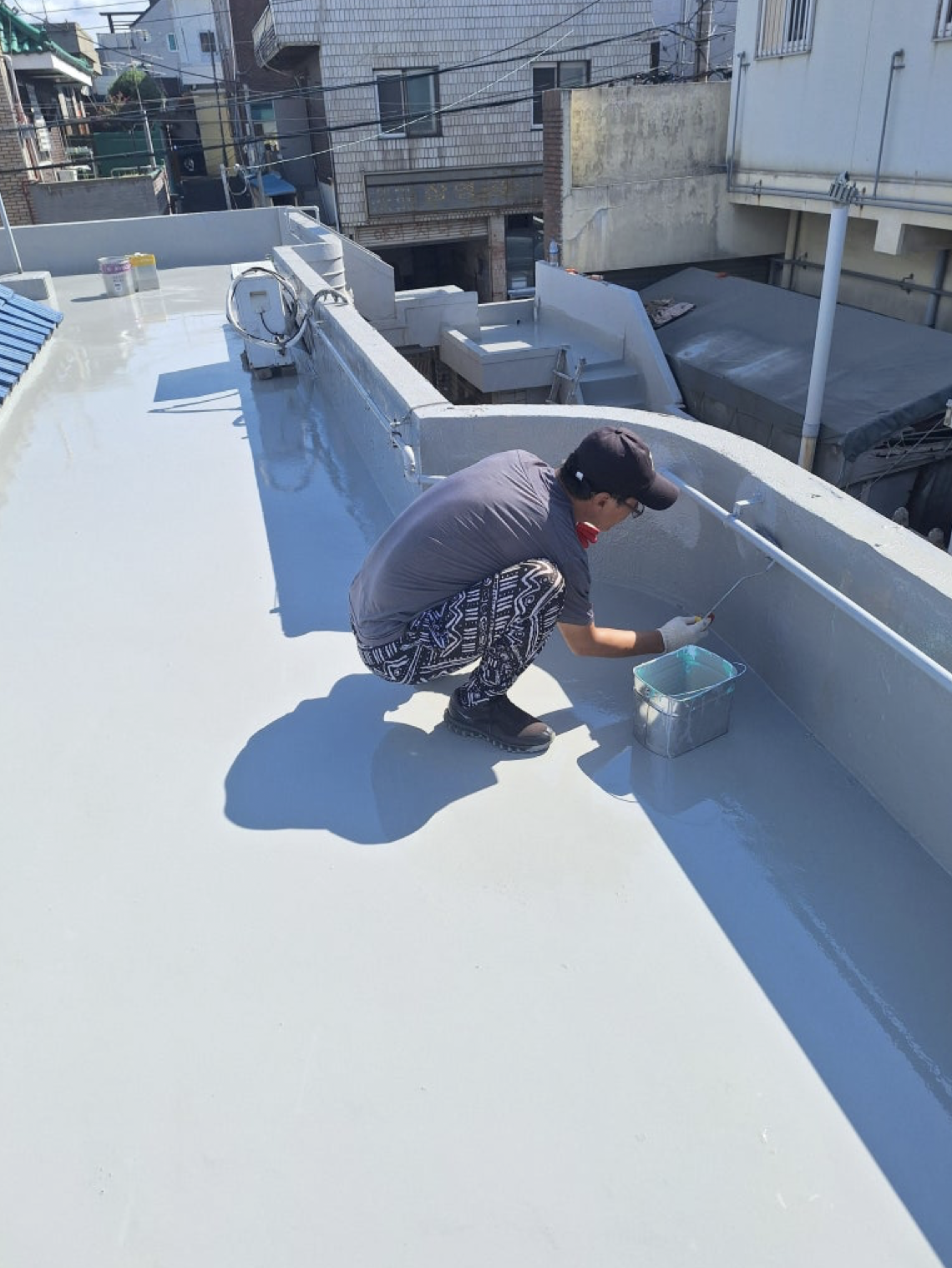 방수 시공 이미지
